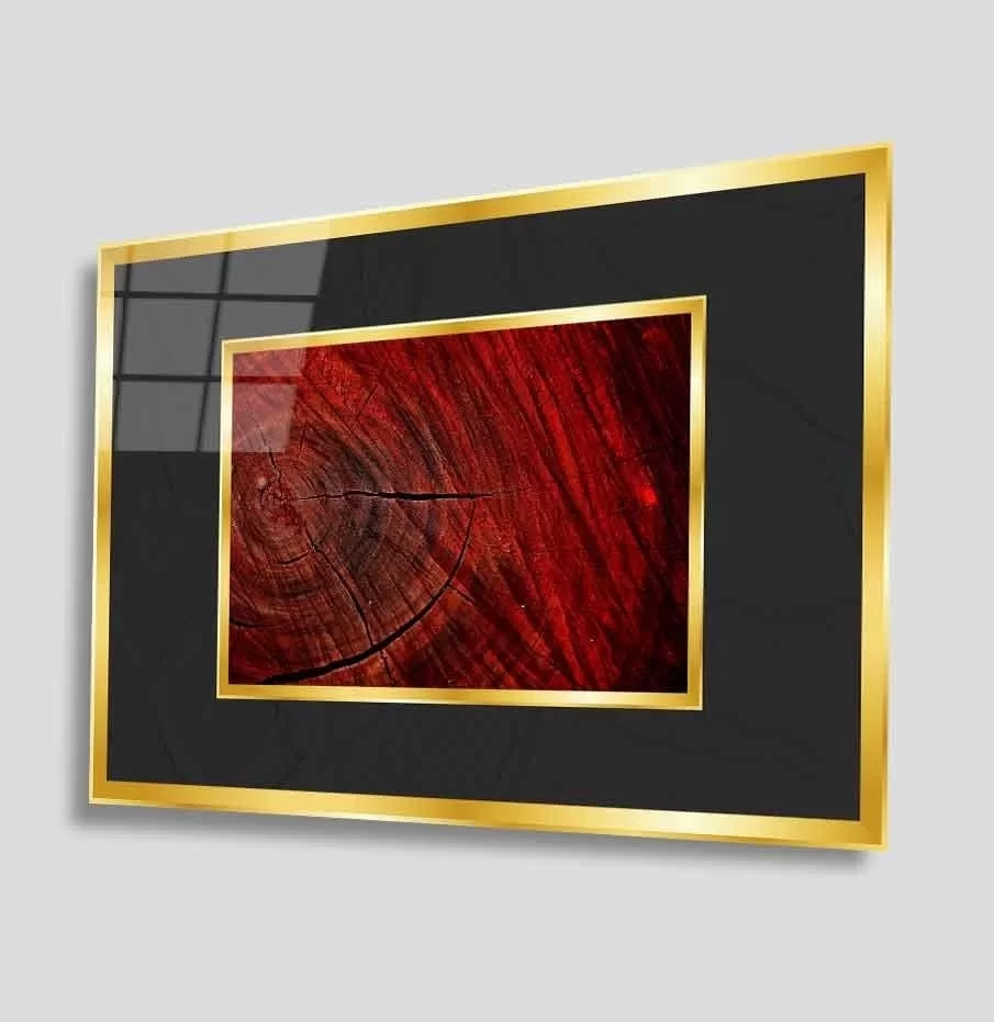 Abstract Glass Painting