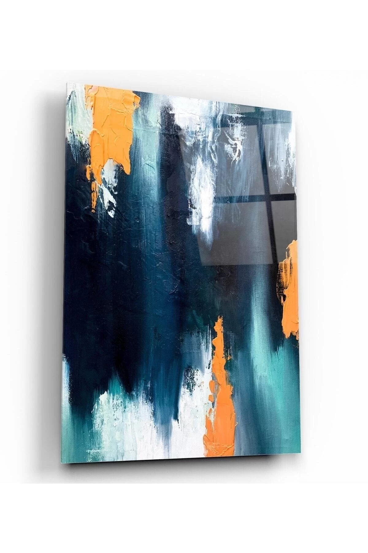 Abstract Glass Painting