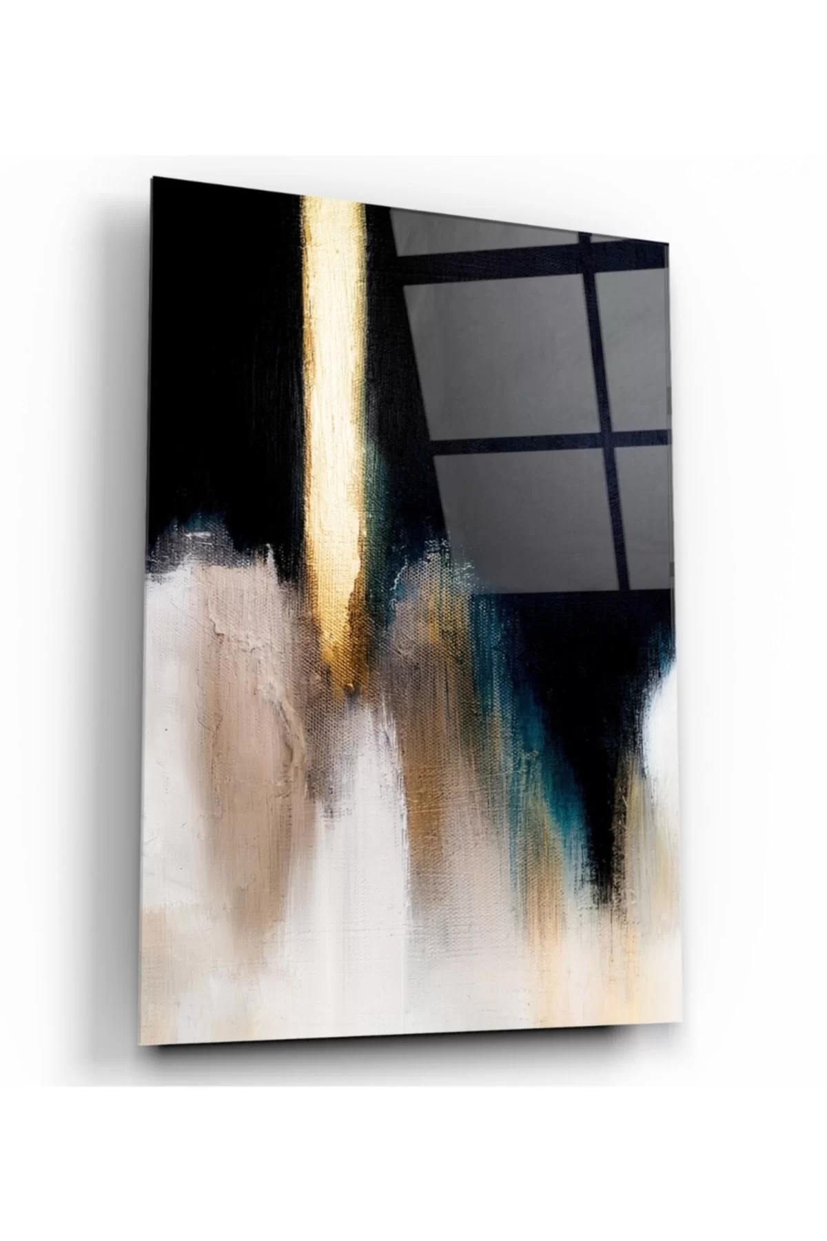 Abstract Glass Painting