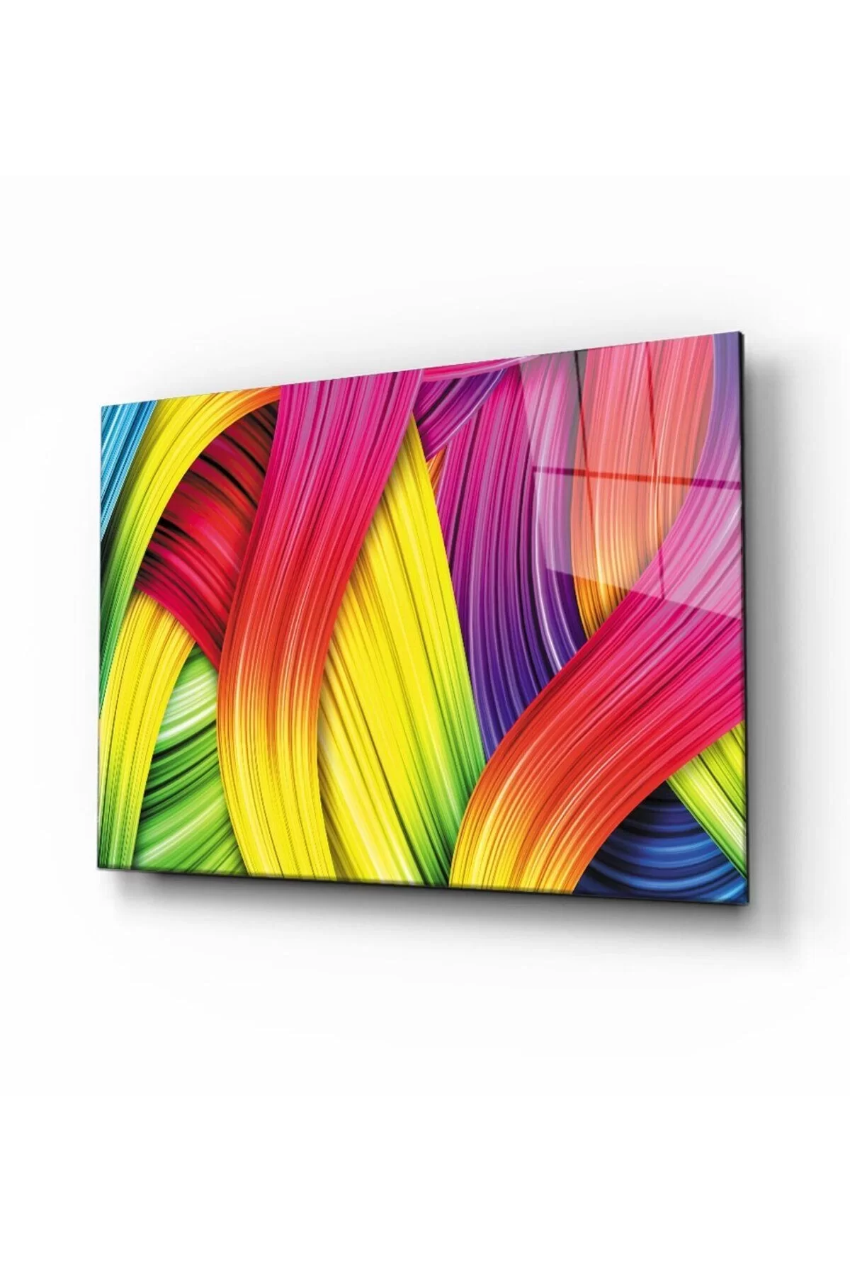 Abstract Glass Painting 4mm Durable Tempered Glass