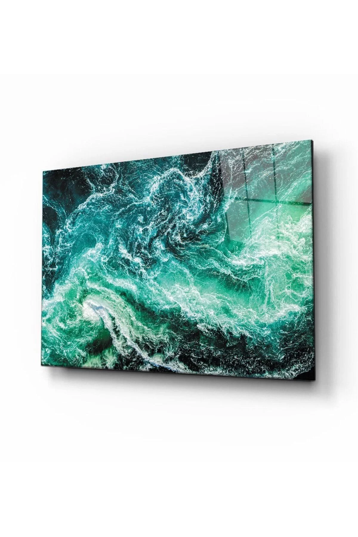 Abstract Glass Painting 4mm Durable Tempered Glass