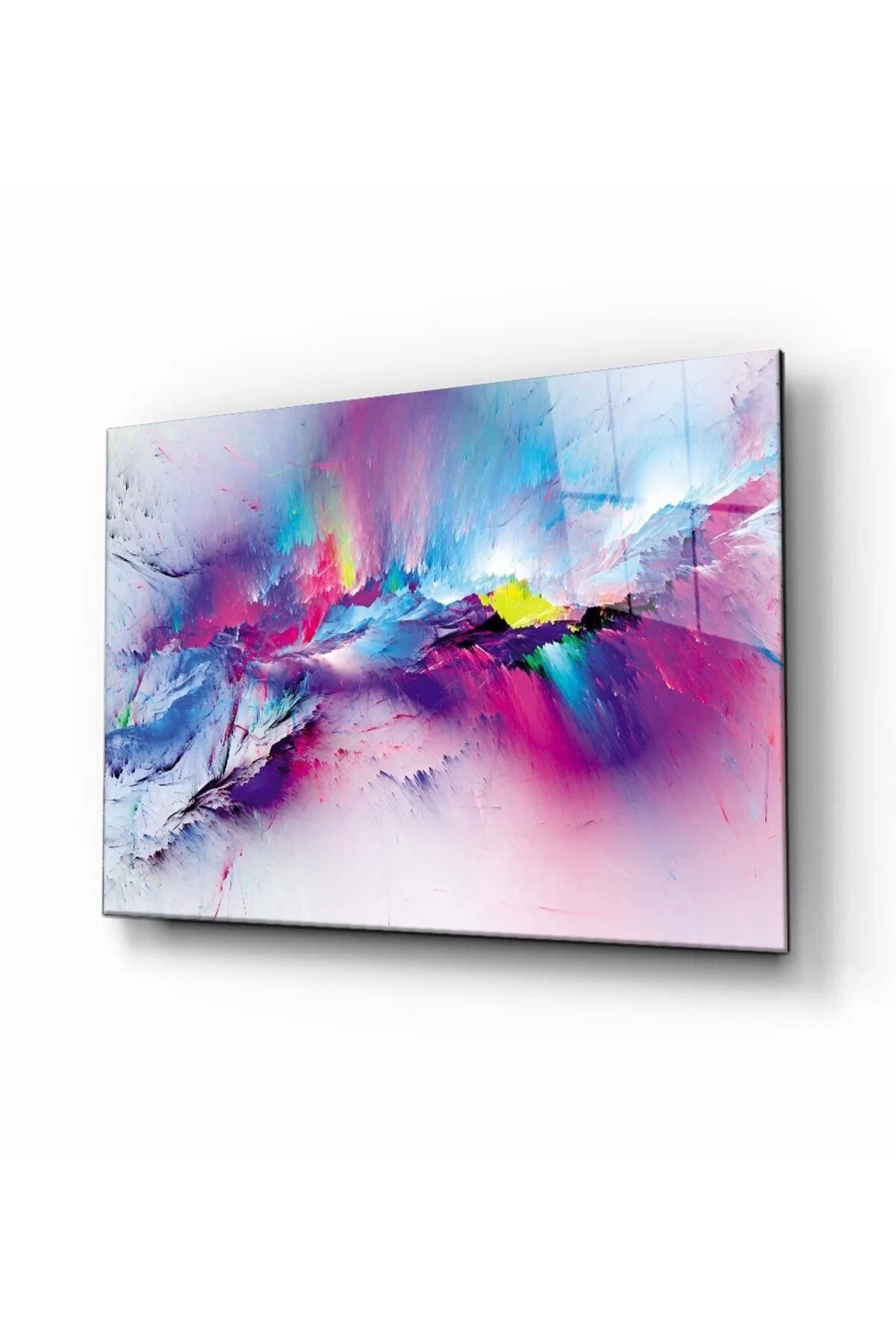 Abstract Glass Painting 4mm Durable Tempered Glass