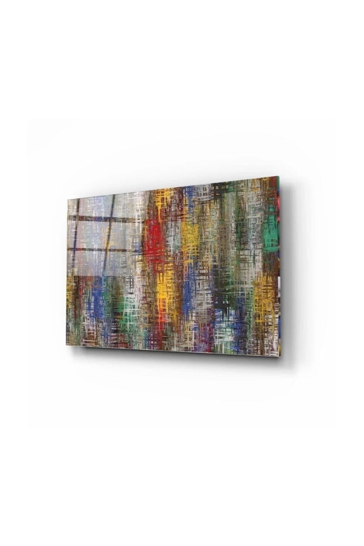 Abstract Patterns Glass Painting 50x70 Cm