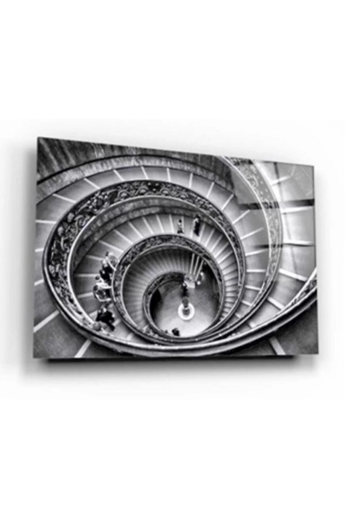 Spiral Stairs Glass Painting