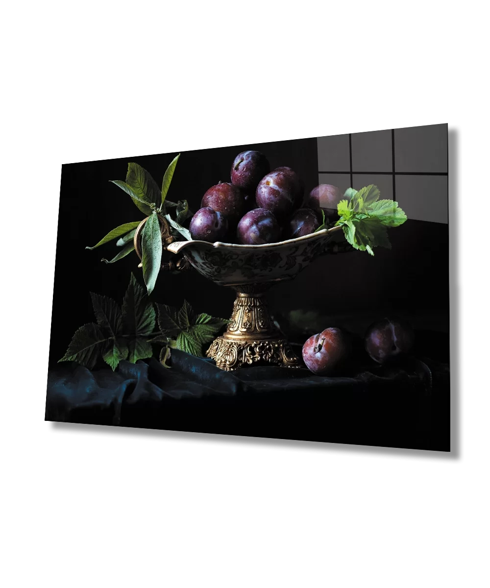 Fruits on a Presentation Plate Still Life Kitchen