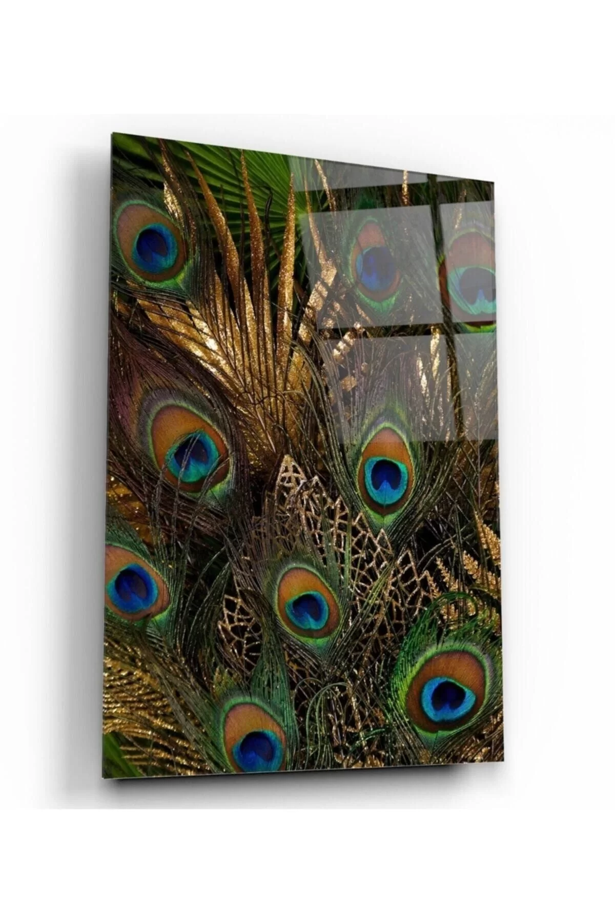 Peacock Glass Painting