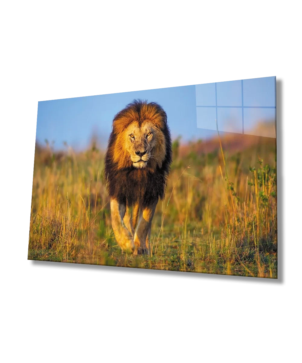 TEKNOO- Lion Glass Painting