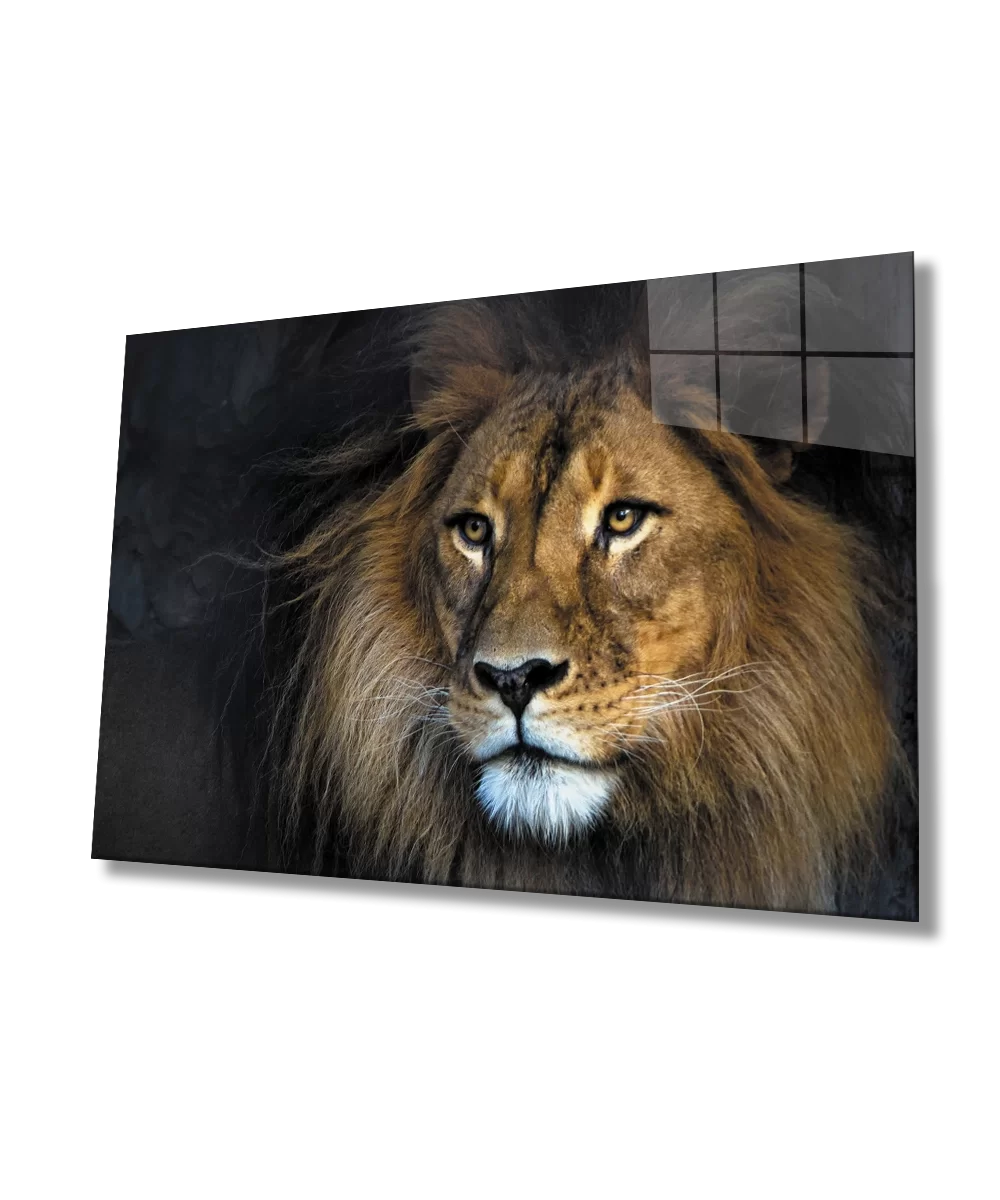 TEKNOO- Lion Glass Painting