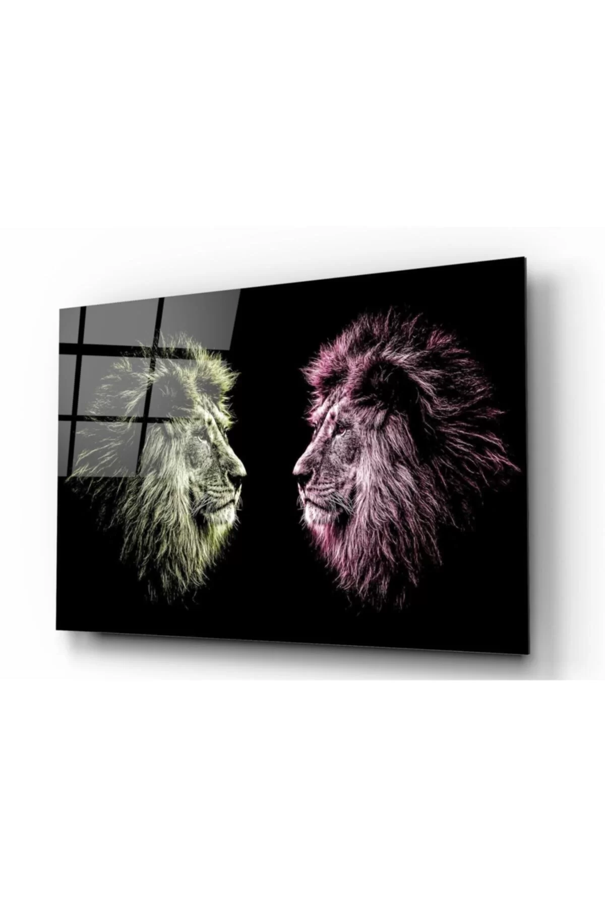 TEKNOO- Lion Glass Painting