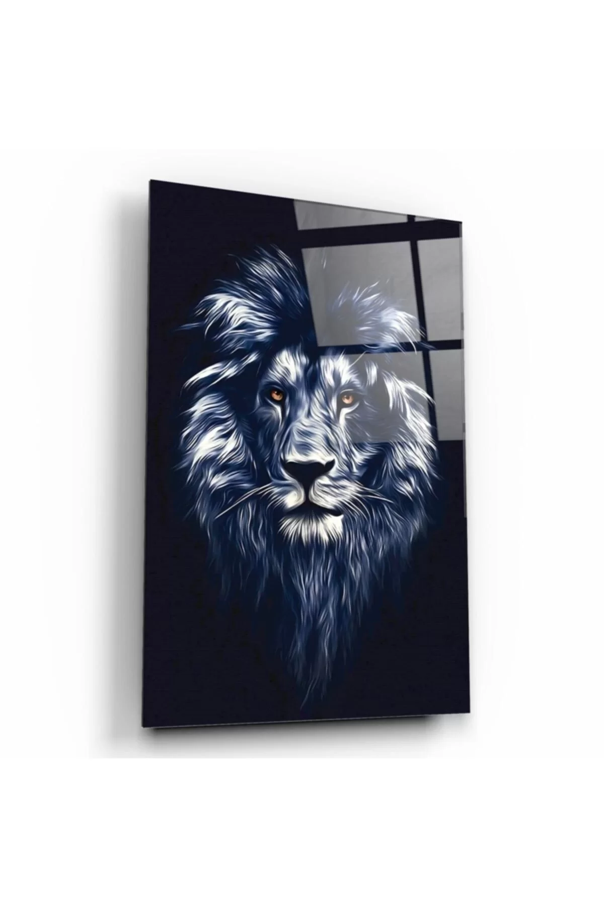 TEKNOO- Lion Glass Painting