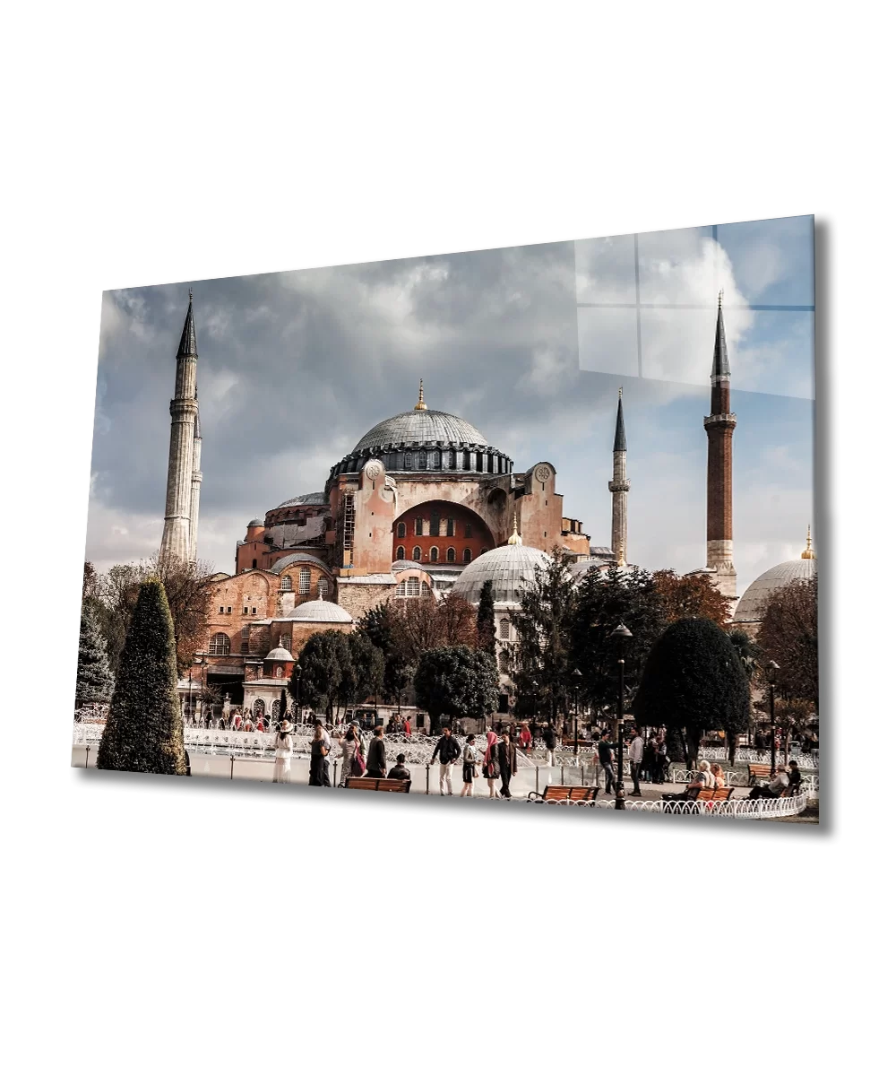 TEKNOO- Hagia Sophia Mosque Glass Painting