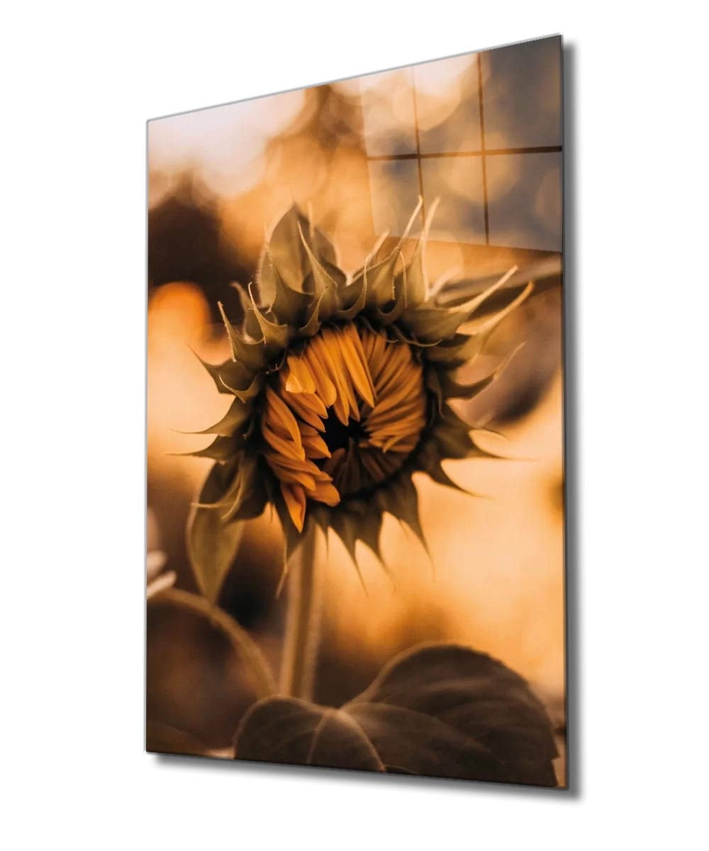 TEKNOO- Sunflower Glass Painting,