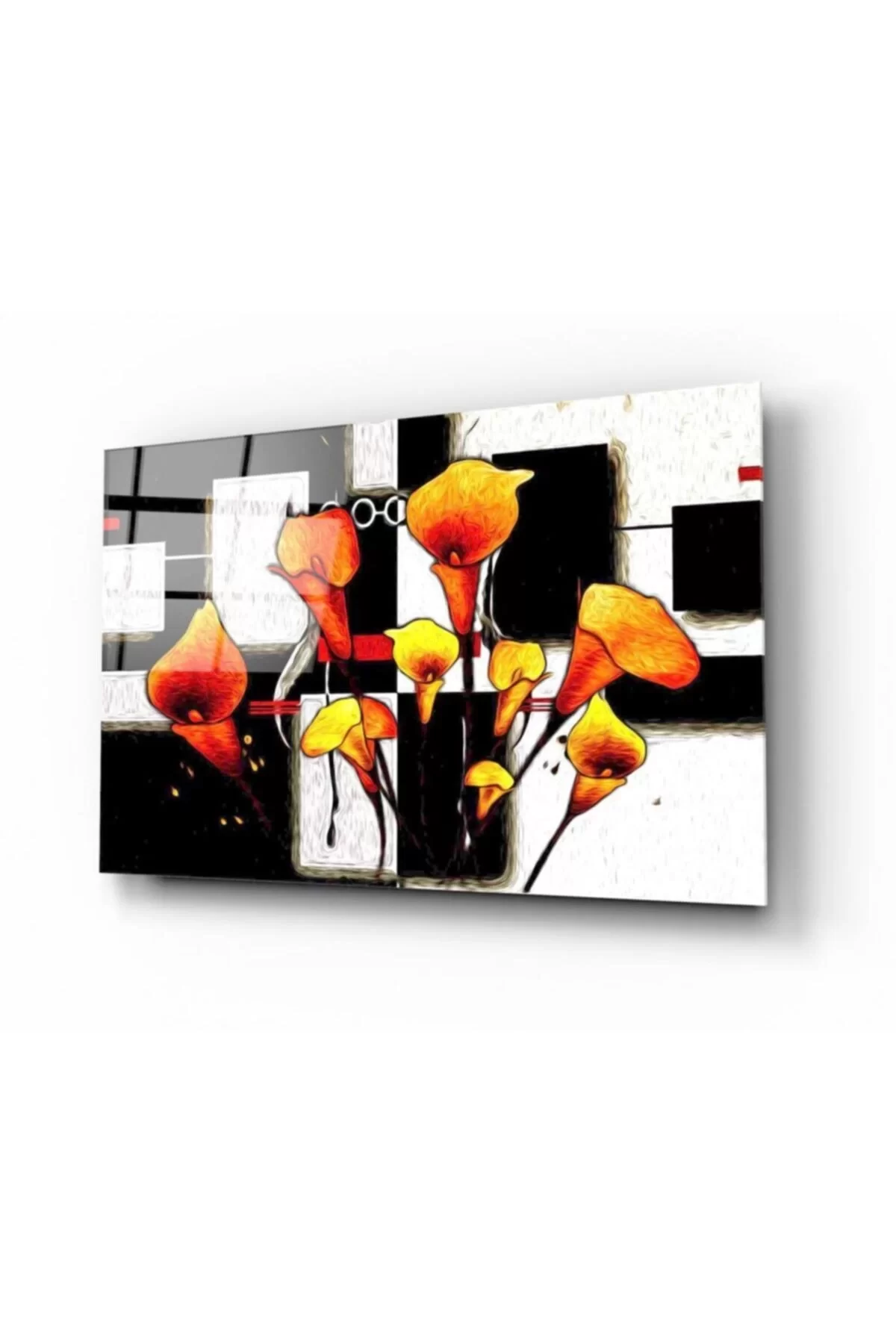 TEKNOO- Flower Glass Painting