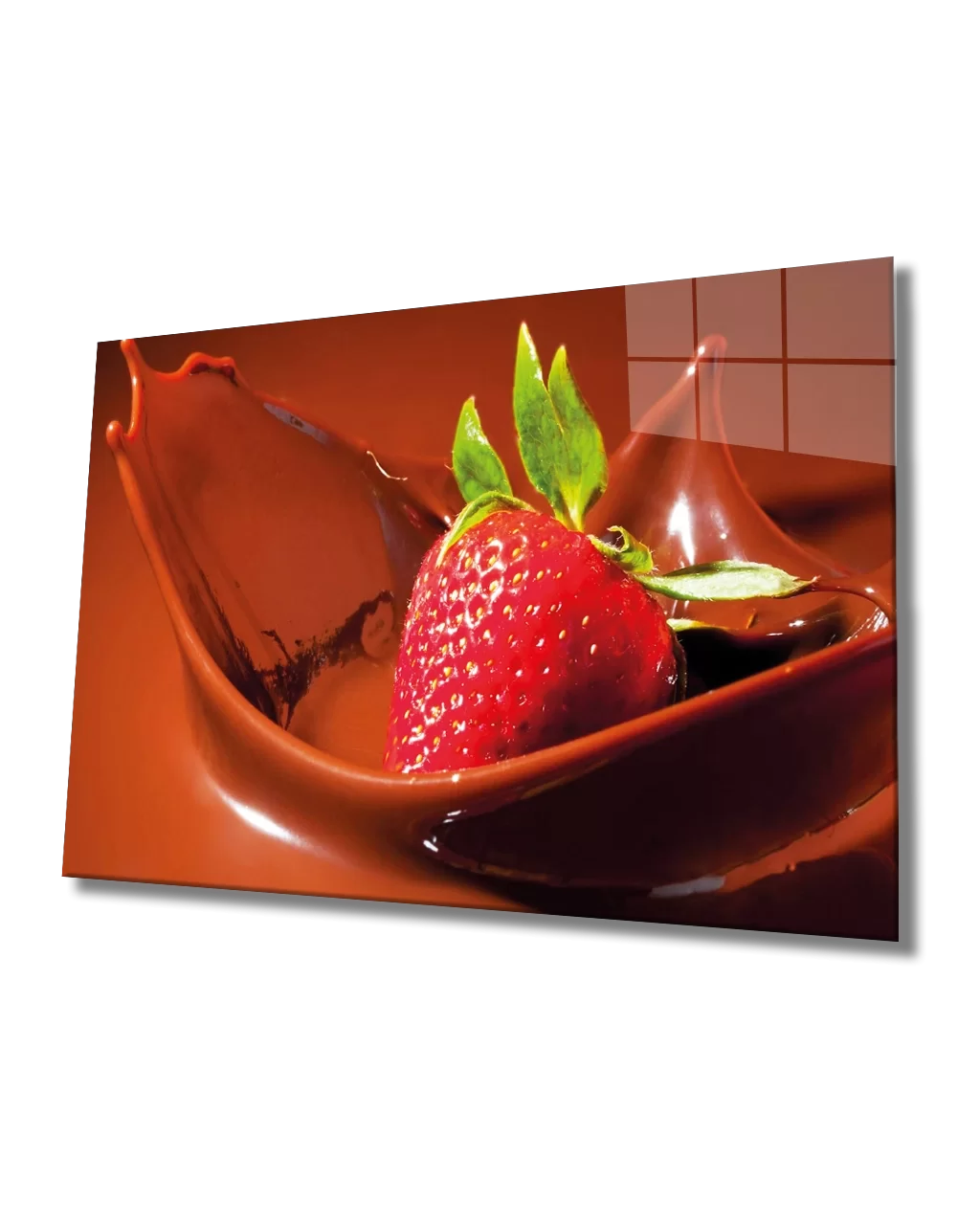 TEKNOO- Chocolate and Strawberry Glass Painting