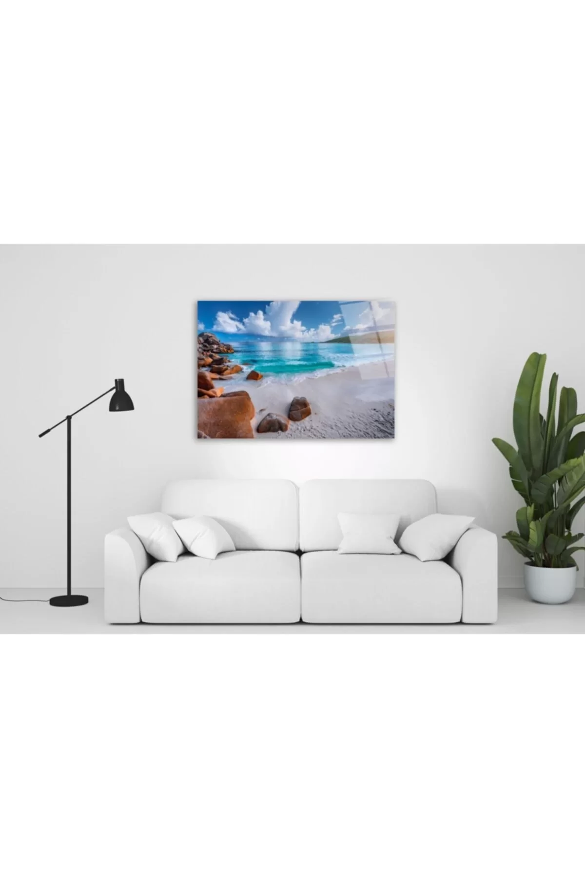 TEKNOO- Sea View Glass Painting