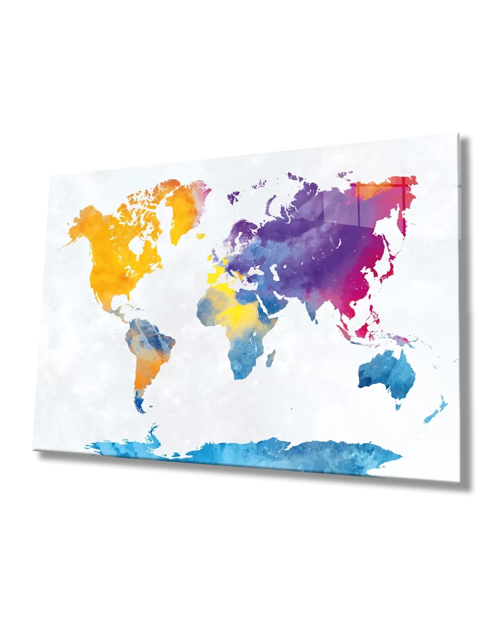 TEKNOO- World Map 4mm Durable Table