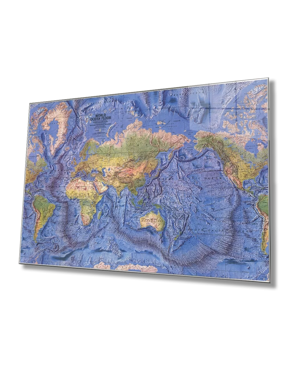 TEKNOO- World Map Table