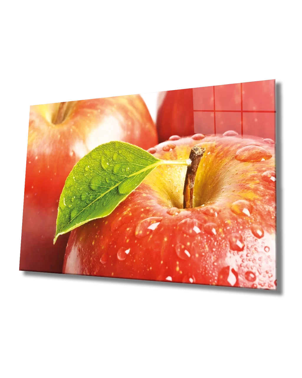 TEKNOO- Apple Glass Painting Apple Wall Hanging