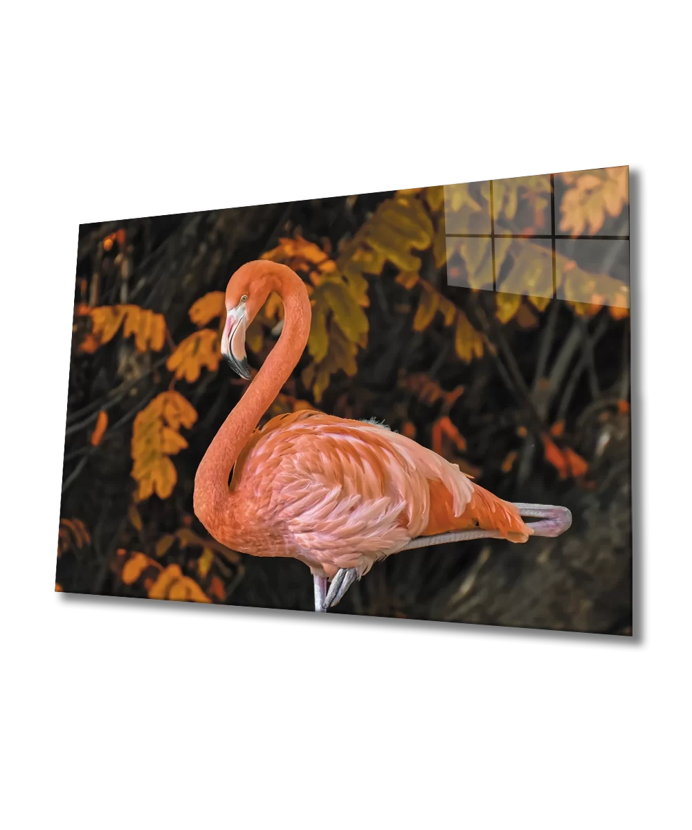 TEKNOO- Flamingo Glass Painting