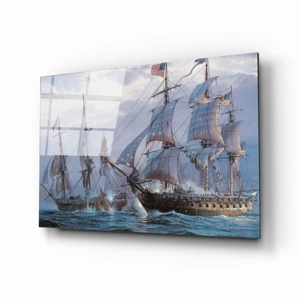 TEKNOO- Ship Glass Painting