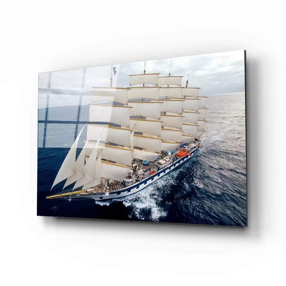 TEKNOO- Ship Glass Painting