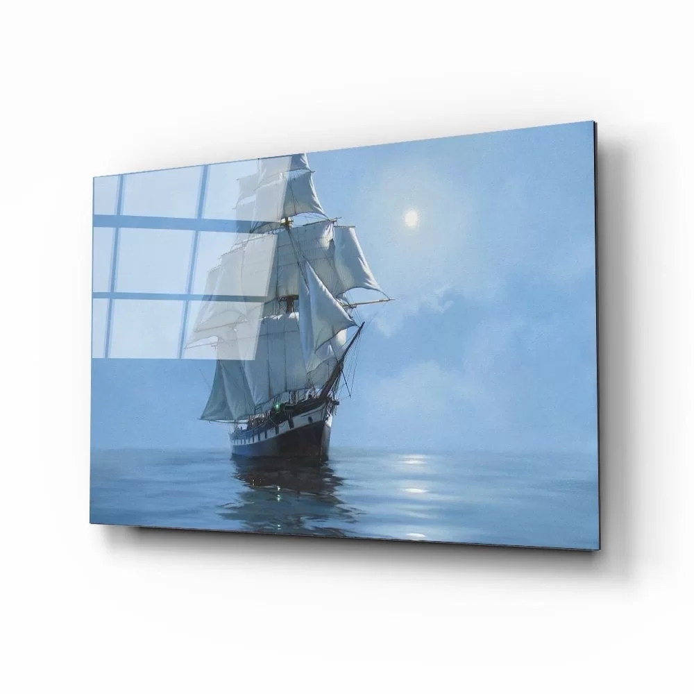 TEKNOO- Ship Glass Painting