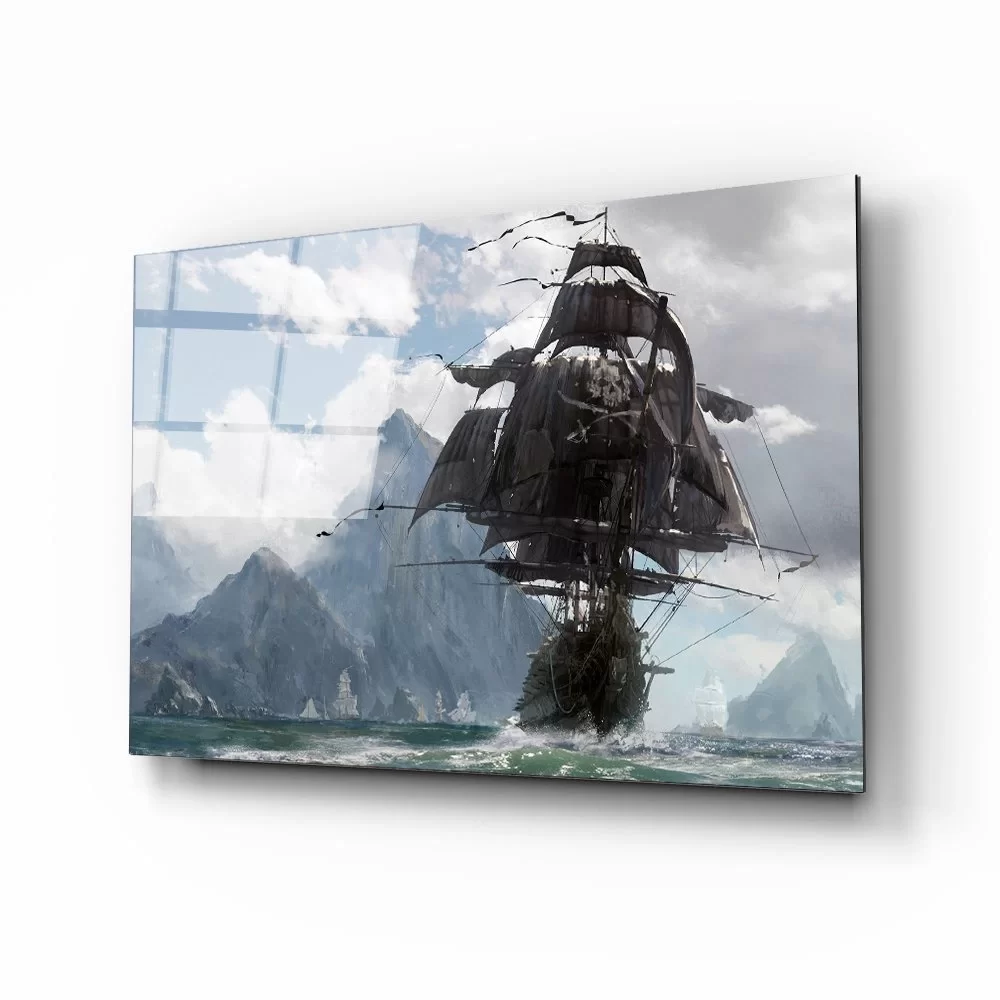 TEKNOO- Ship Glass Painting