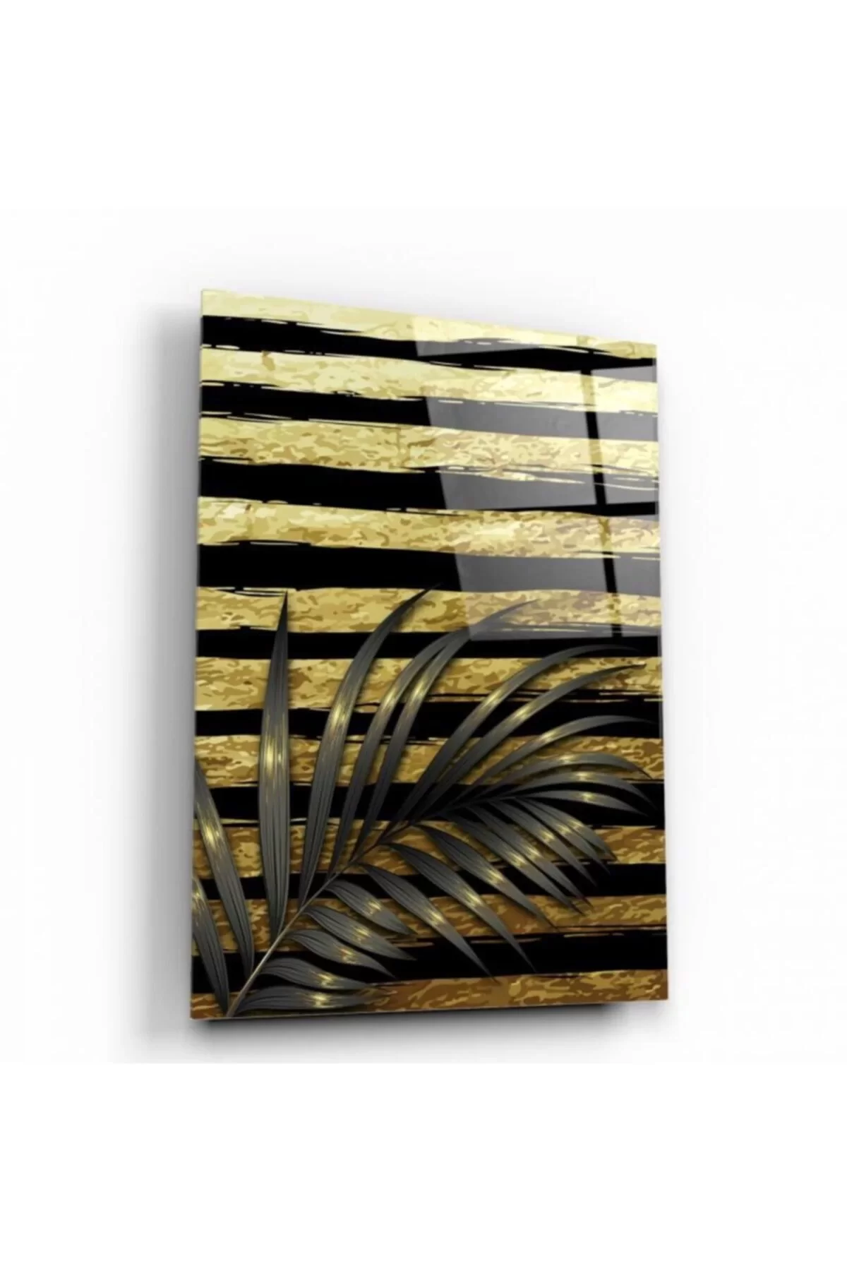 TEKNOO- Gold Pattern Glass Painting