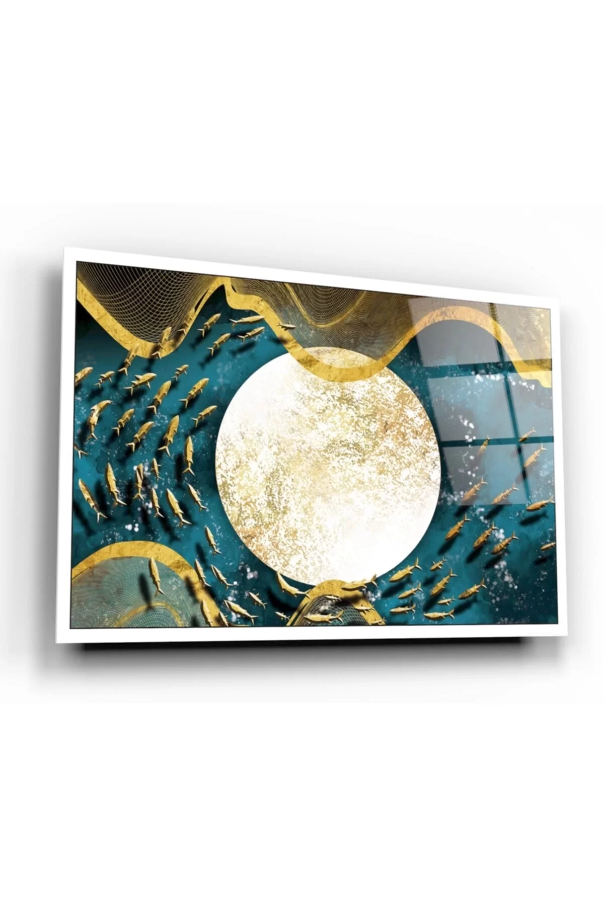 TEKNOO- Gold Patterns Glass Painting