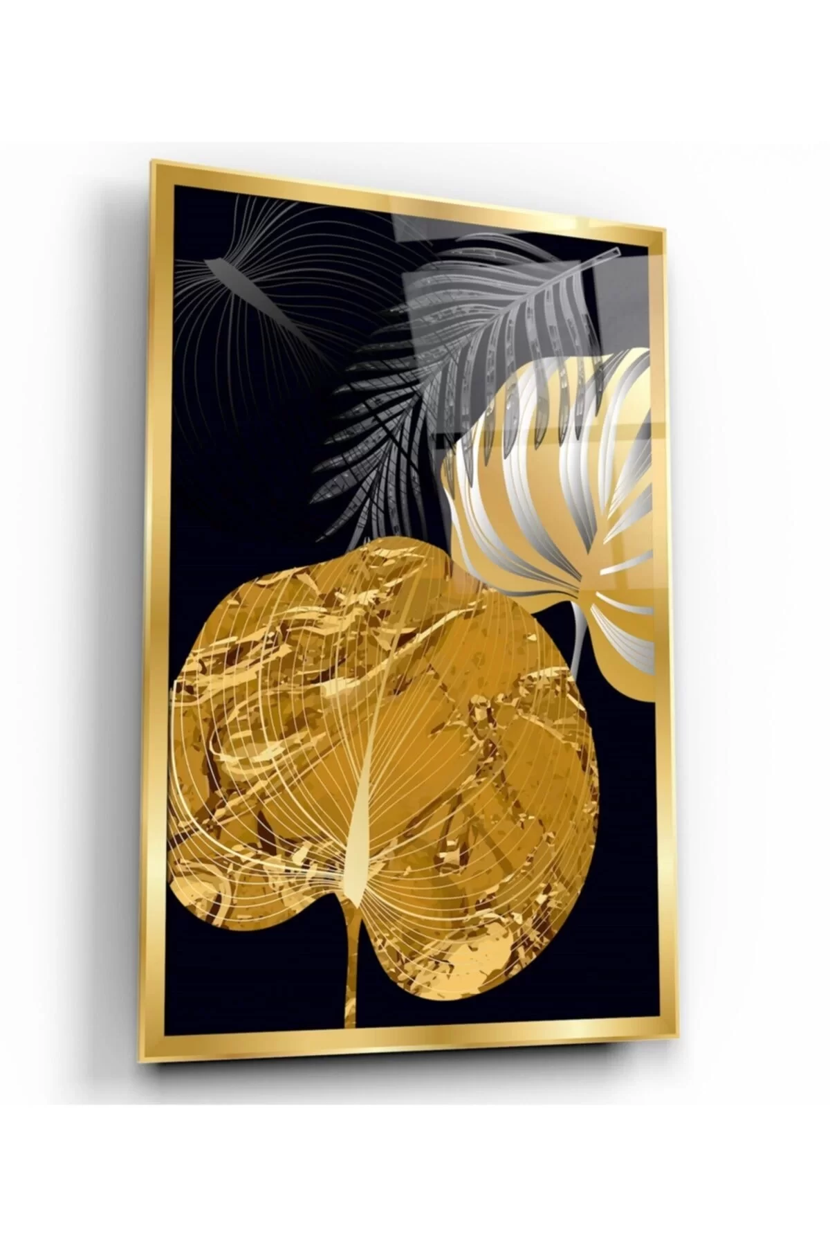 TEKNOO- Gold Leaf Glass Painting