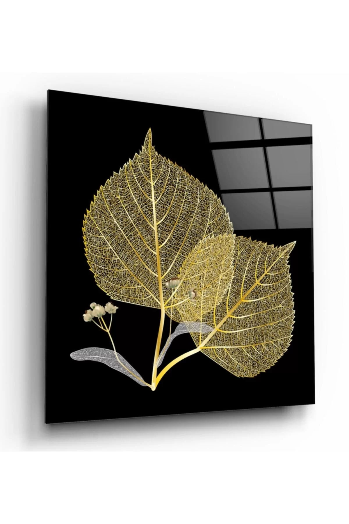 TEKNOO- Gold Leaf Glass Painting