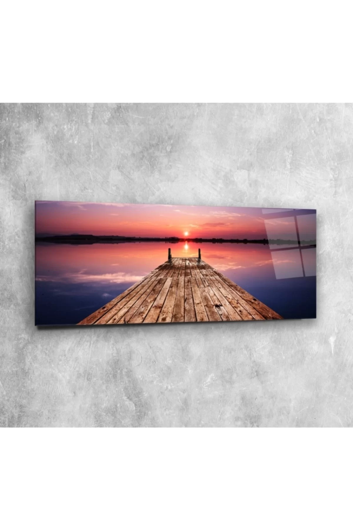 TEKNOO- Sunset Panoramic Glass Painting