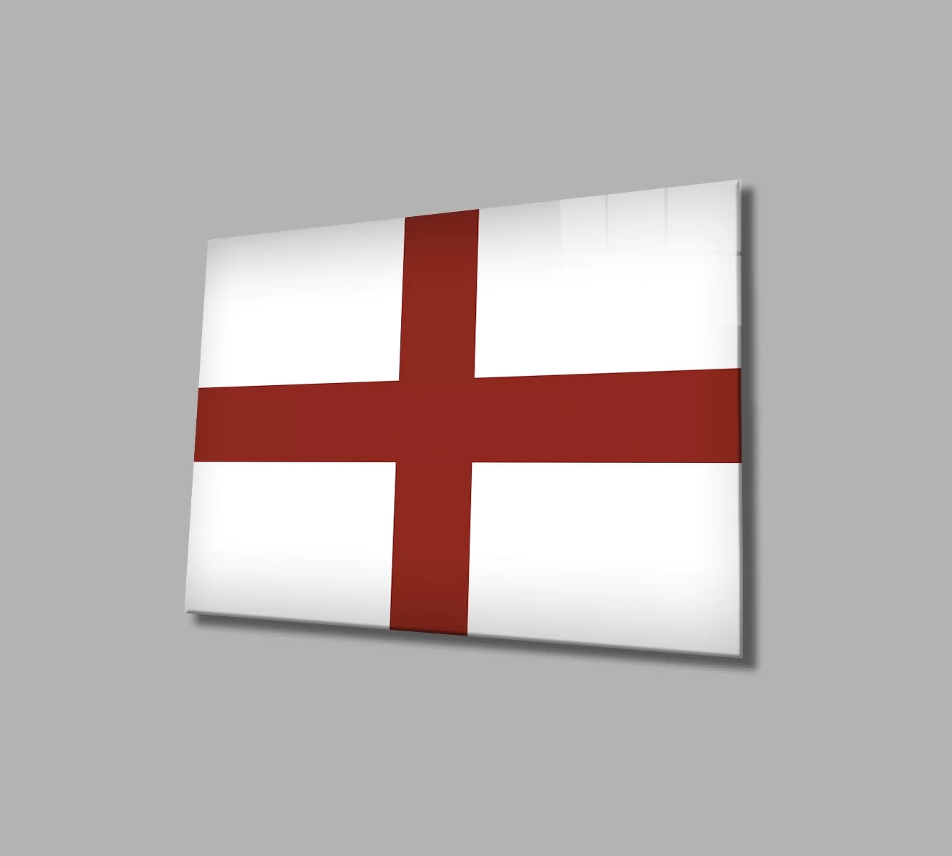 TEKNOO- England Flag Glass Painting England Flag