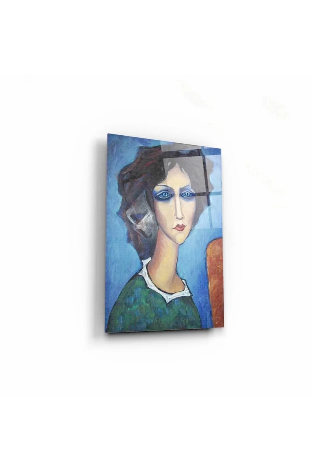 TEKNOO- Woman Glass Painting