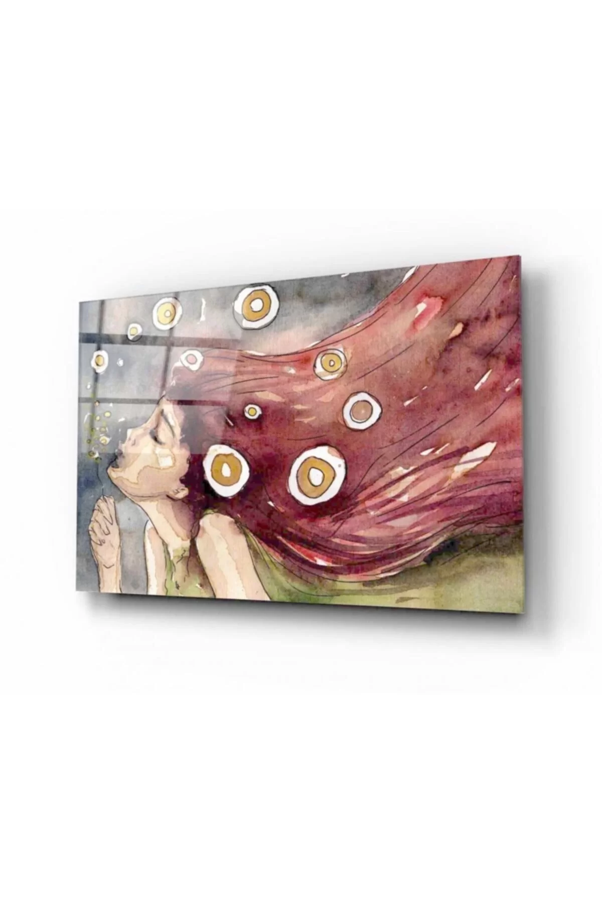 TEKNOO- Woman Glass Painting