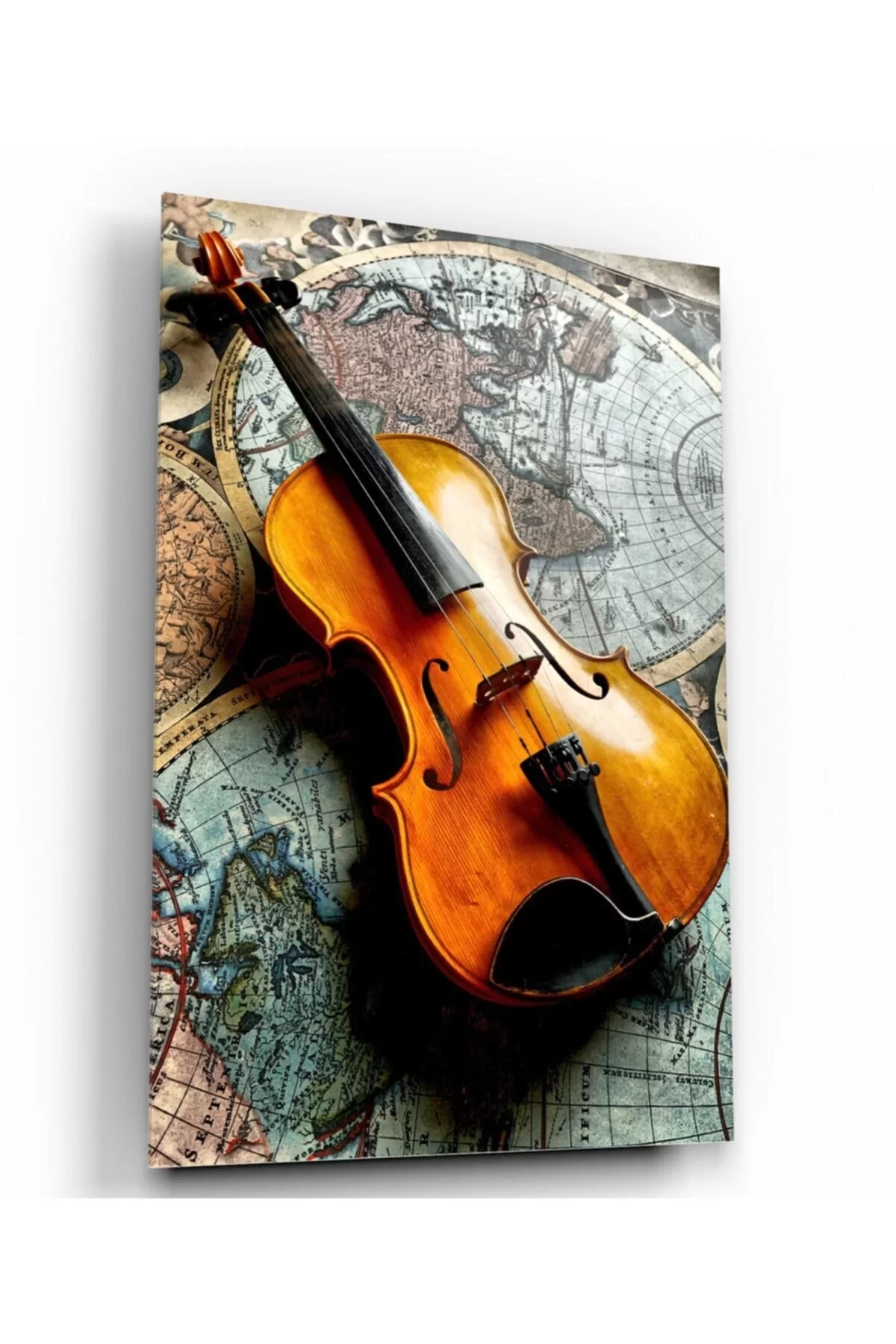 TEKNOO- Violin Glass Painting