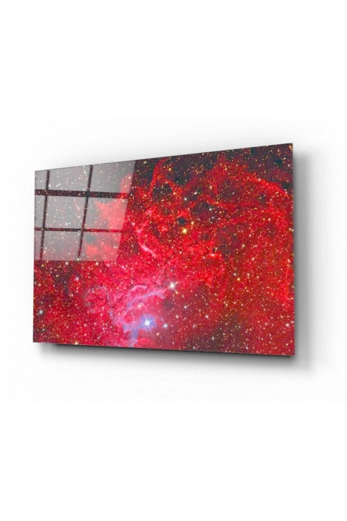 TEKNOO- Red Sky Glass Painting