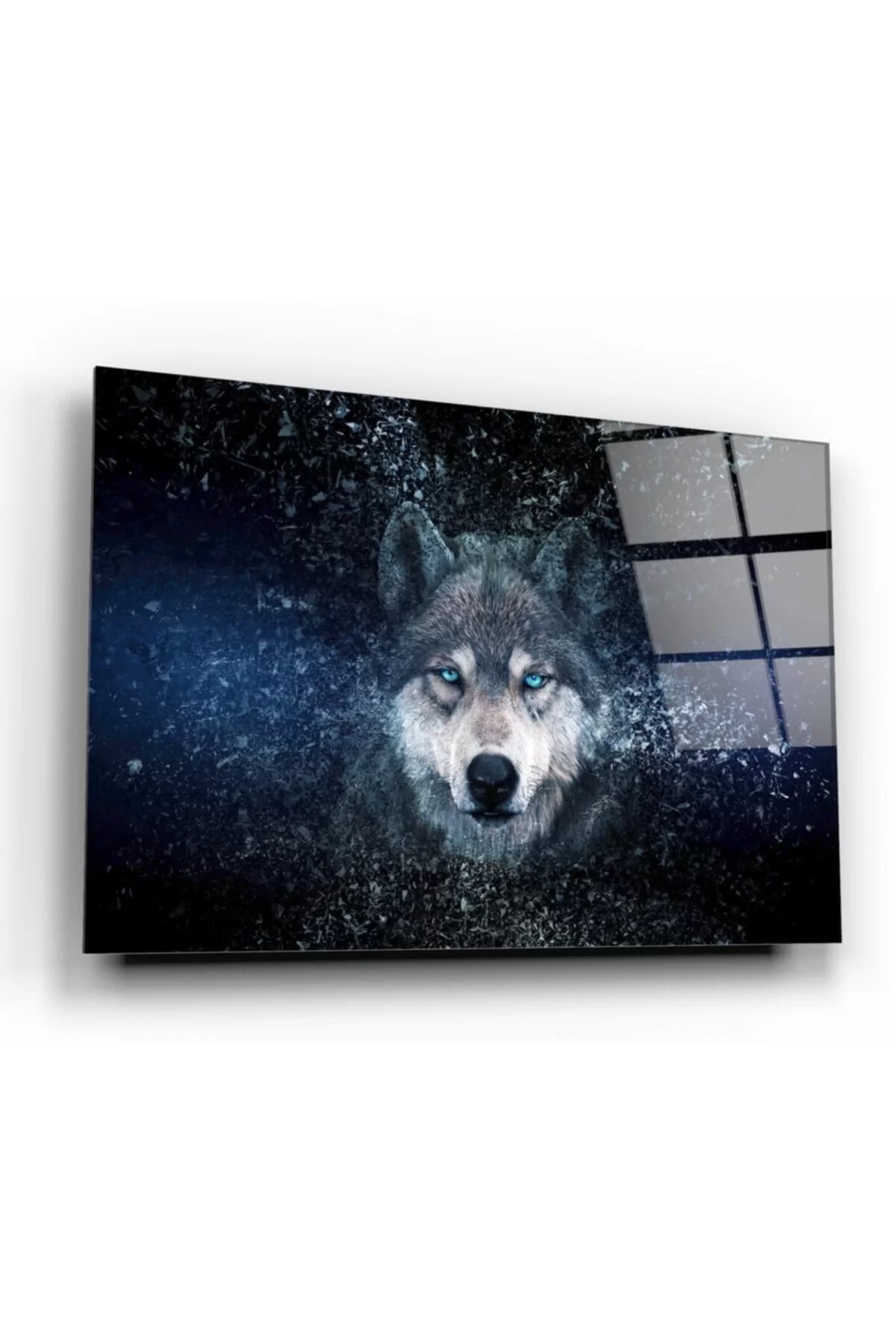 TEKNOO- Wolf Glass Painting