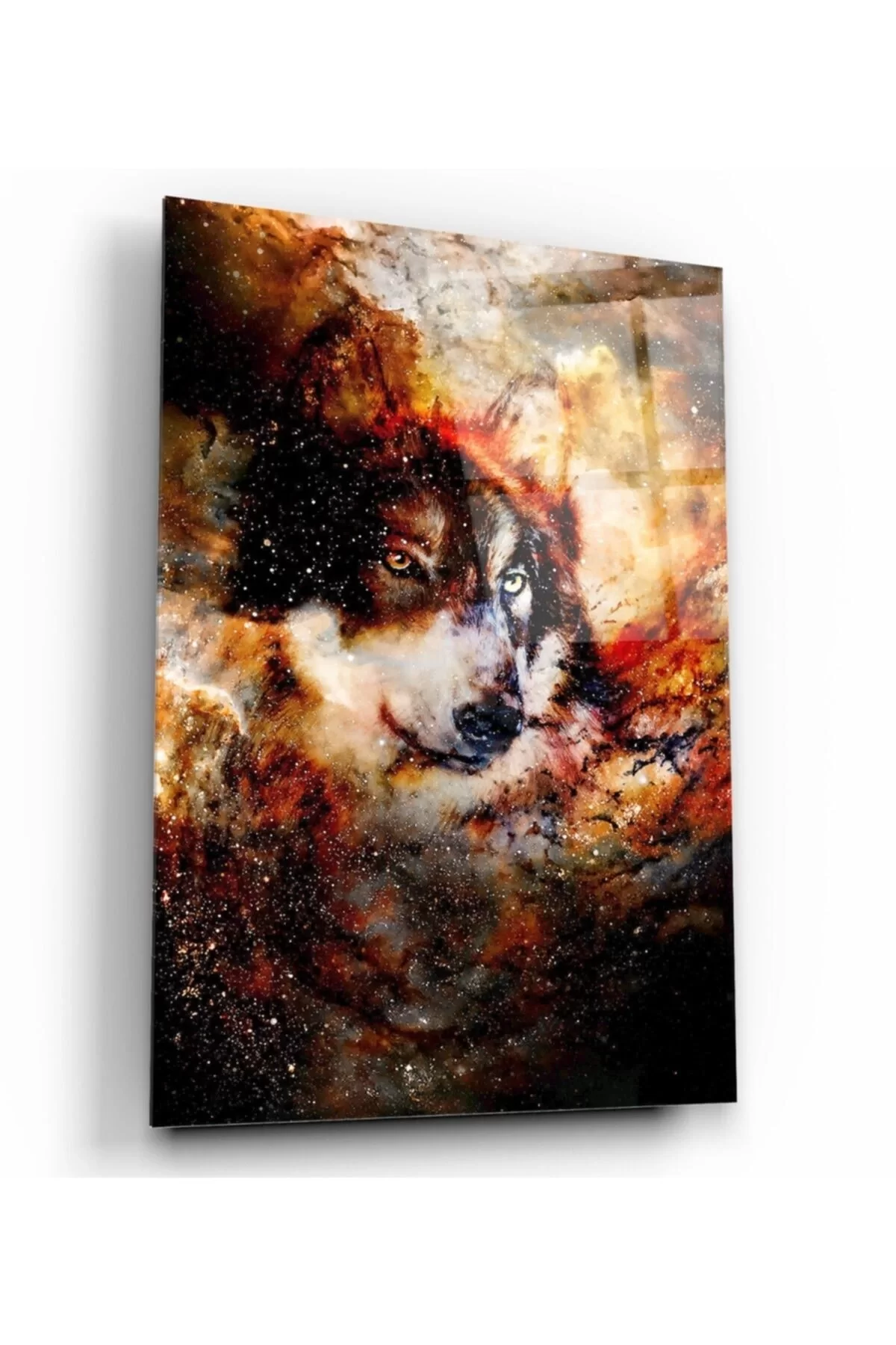 TEKNOO- Wolf Glass Painting