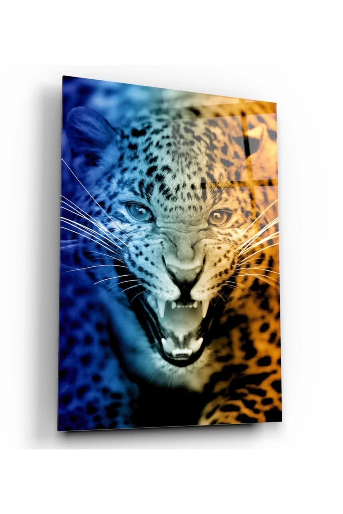 TEKNOO- Leopard Glass Painting