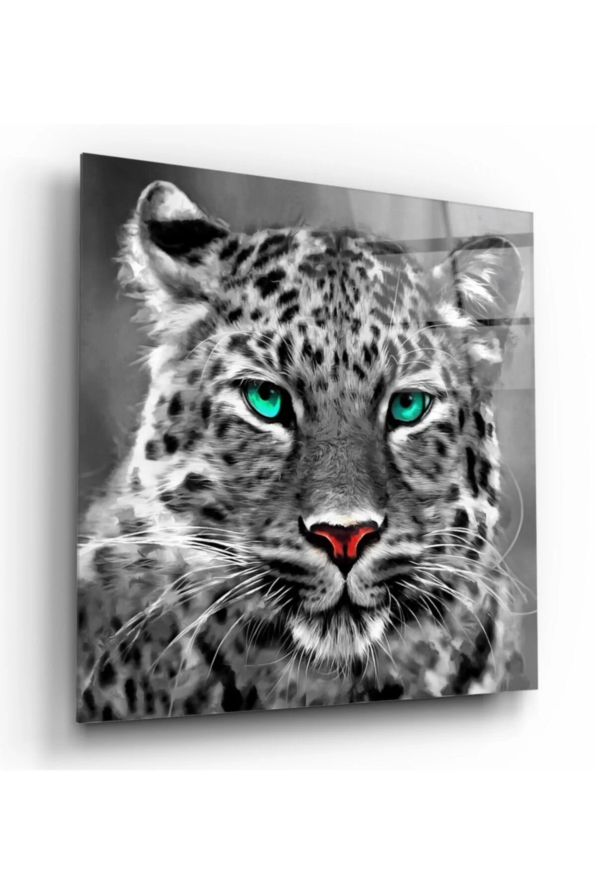 TEKNOO- Leopard Glass Painting