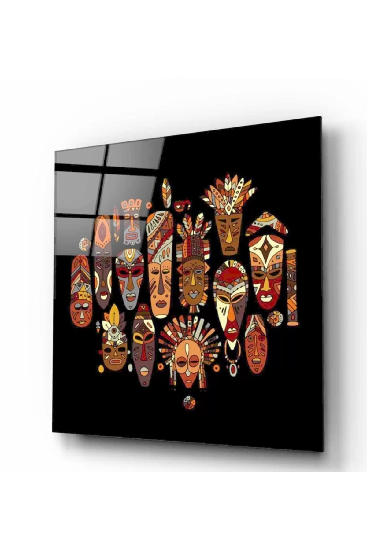 TEKNOO- Masks Glass Painting