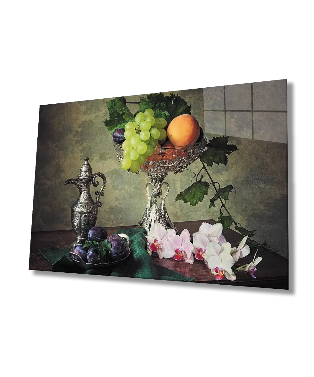 TEKNOO- Fruits Still Life Glass Painting Fruits Still Life