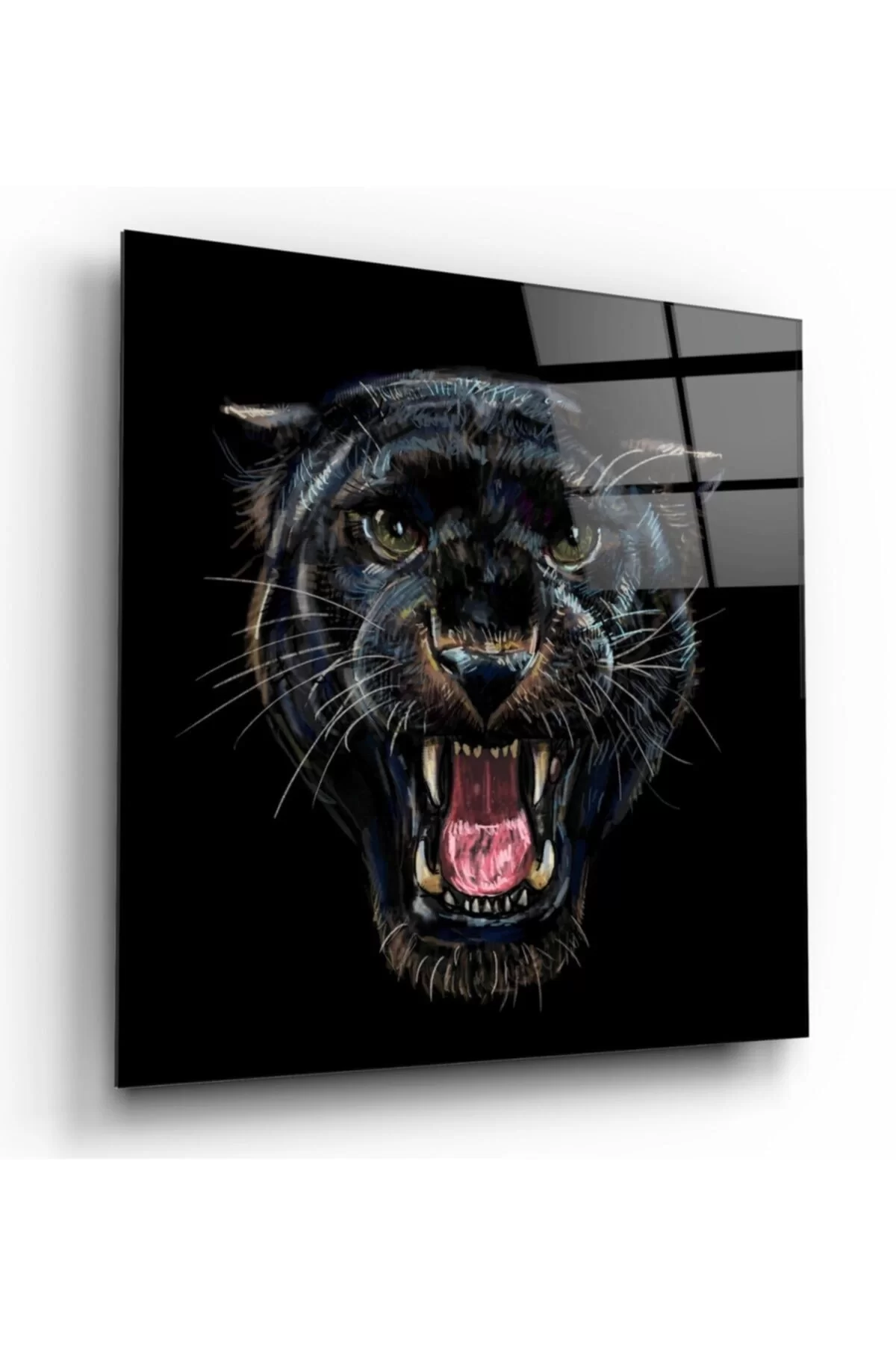 TEKNOO- Panther Glass Painting