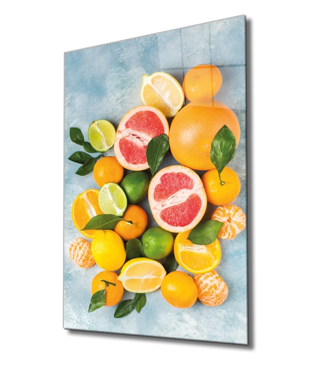 TEKNOO- Oranges Glass Painting Oranges