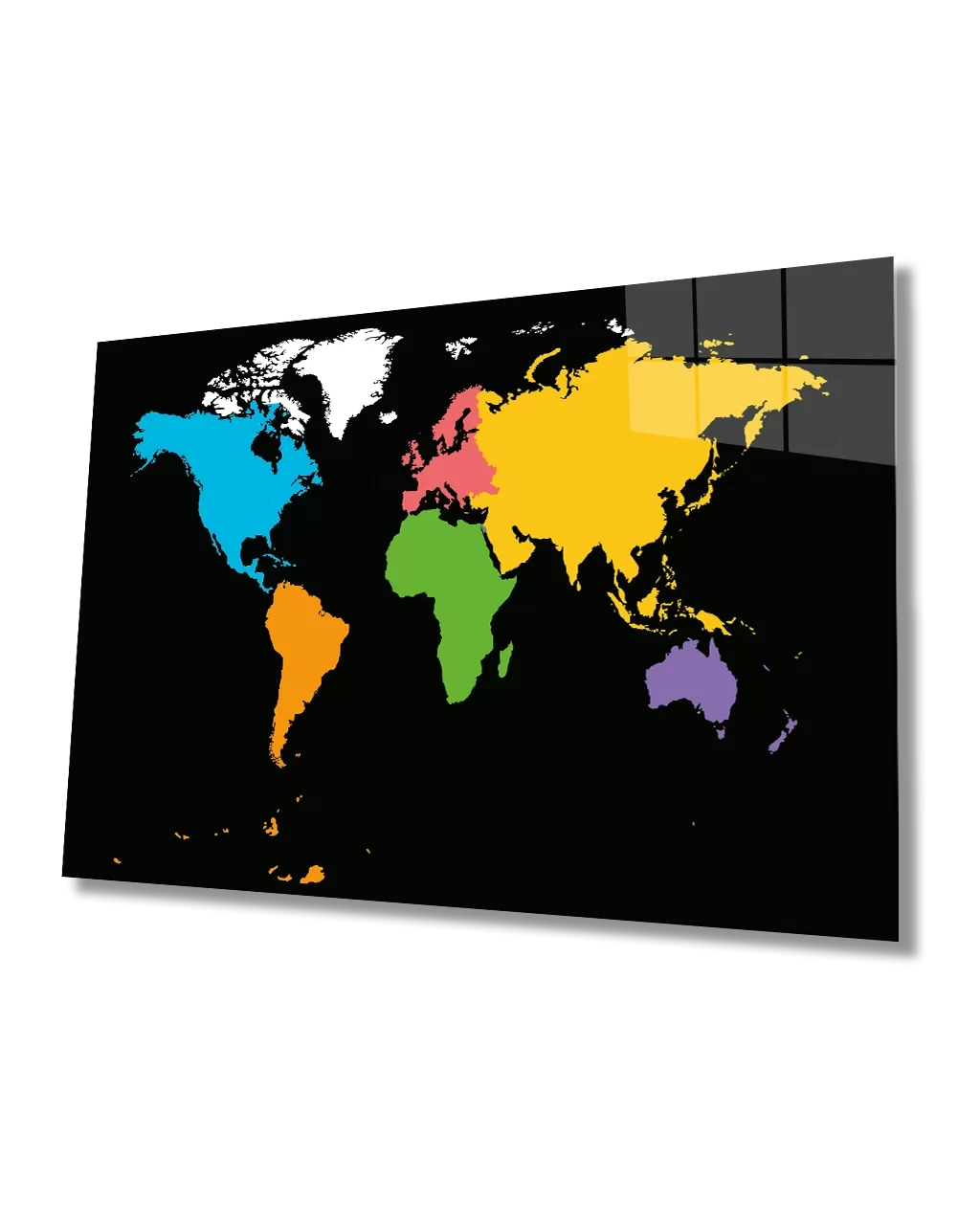 TEKNOO- Colorful World Map