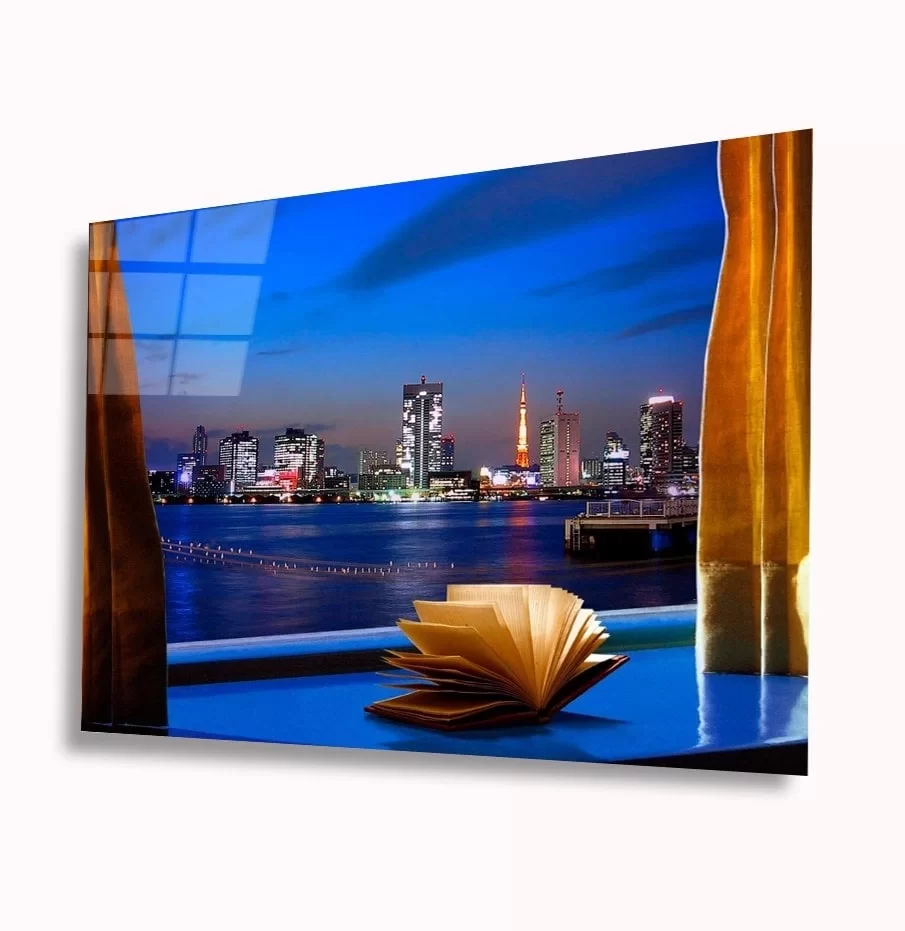 TEKNOO- Glass Painting with City View