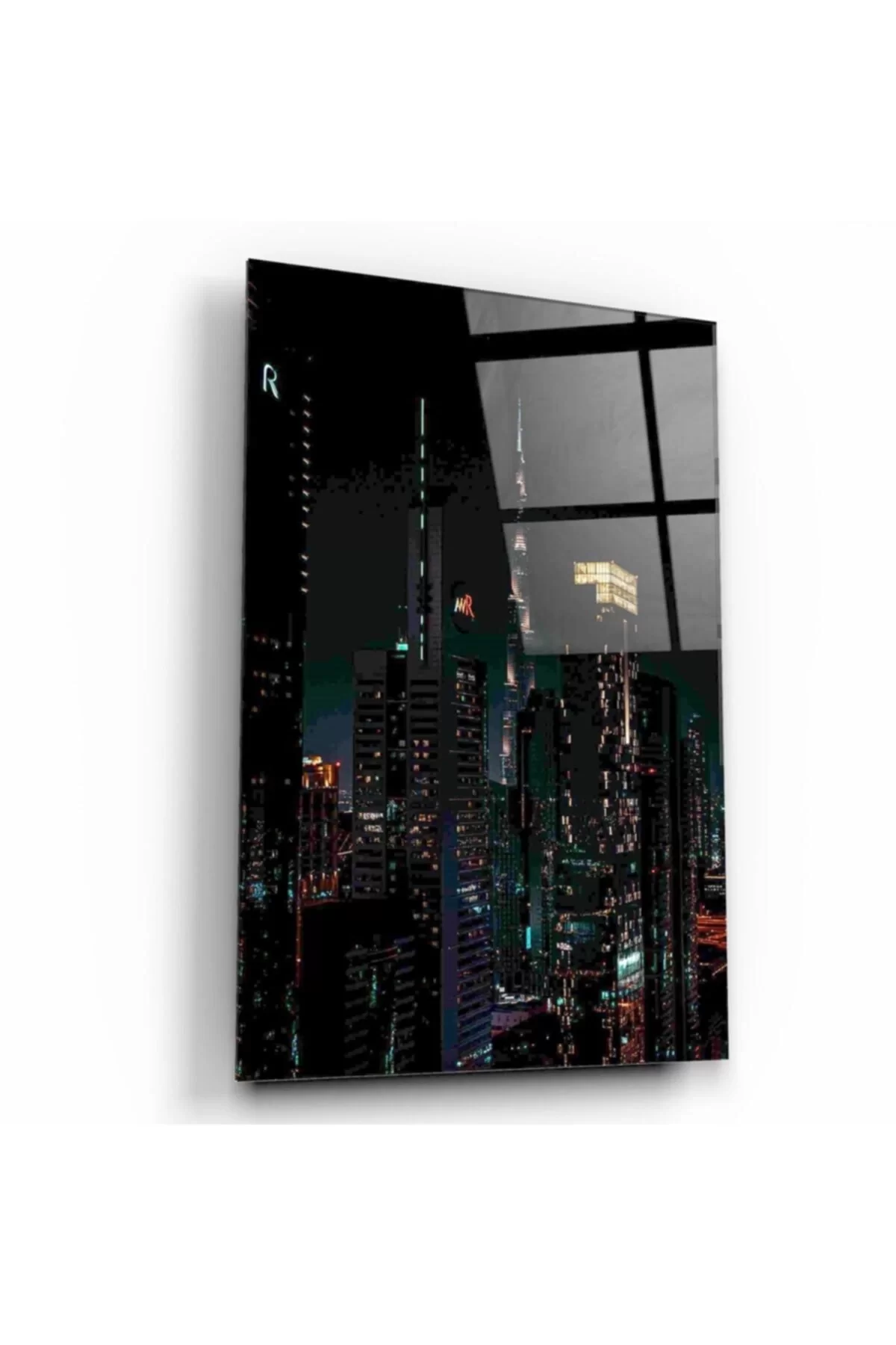 TEKNOO- City View Glass Painting