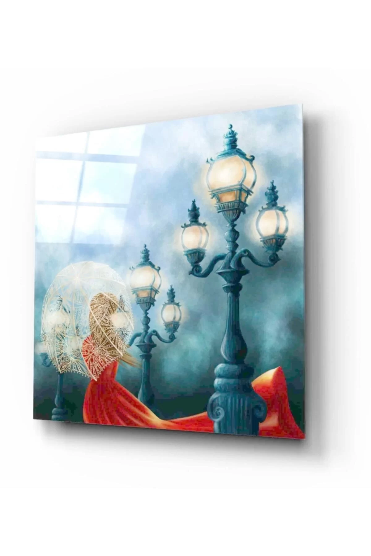 TEKNOO- Street Lamp Glass Painting