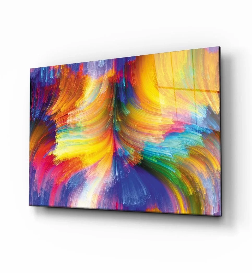 TEKNOO- Abstract Glass Painting